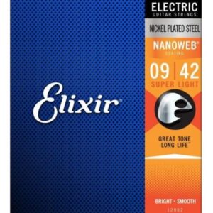 ELIXIR 電吉他弦 NANOWEB 薄包覆 09-42