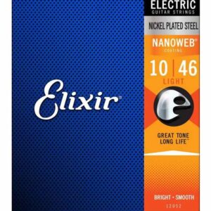 ELIXIR 電吉他弦 NANOWEB 薄包覆 10-46