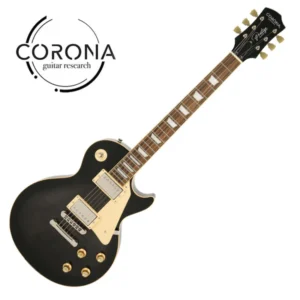Corona Prestige Standard LP22 BB 玫瑰木指板 電吉他 黑色