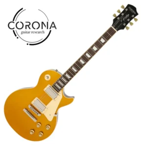 Corona Prestige Standard LP22 GT 玫瑰木指板 電吉他 金色