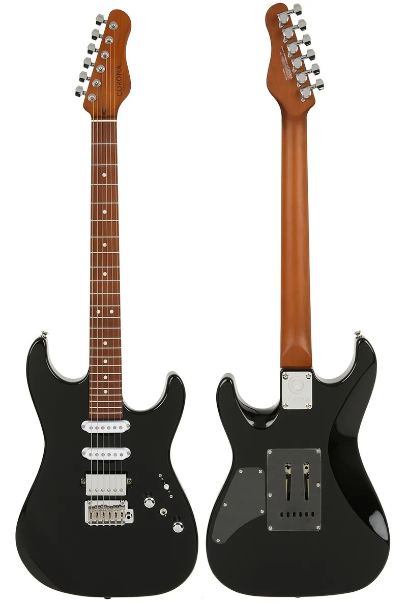 Corona Modern Plus HSS 24格 烤楓木指板 BLK